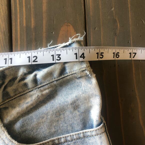 Guess Georges Marciano high rise cut off jean shorts women's size 29 - Picture 4 of 8